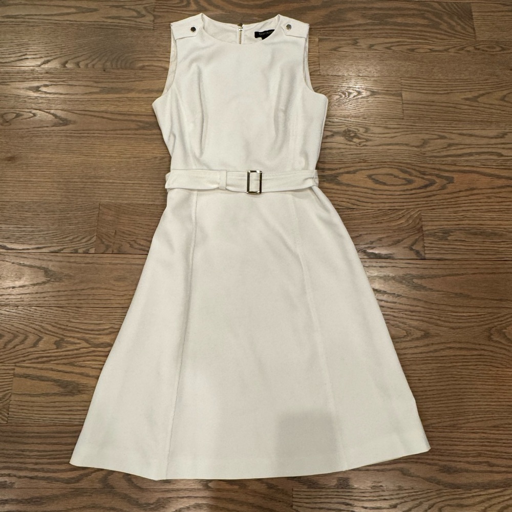 White Sleeveless Dress